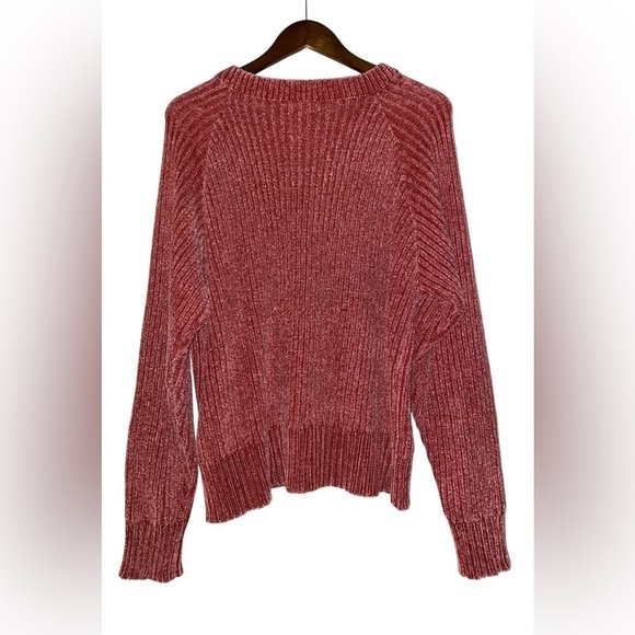 Umgee Chenille Rustic Sweater Pullover Women L Cable Knit Outdoor Cozy Comfy - Picture 2 of 7